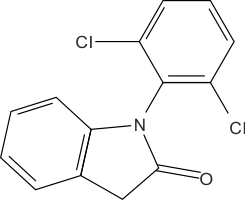 1-(2,6-Dichlorophenyl)-2-Indolinone cas no 15362-40-0